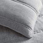 Chenille Linear Comforter &amp; Shams