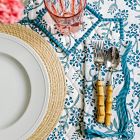 Furbish Studio Block Print Round Tablecloth