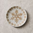 Neige Snowflake Ceramic Salad Plate Sets