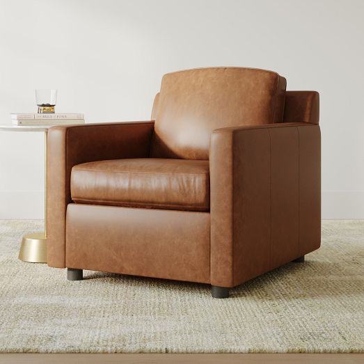 Marin Leather Chair by West Elm