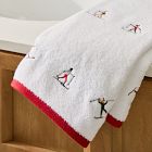 Bunny Slope Skier Hand Towel