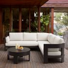 Caldera Aluminum Outdoor 3-Piece L-Shaped Sectional (100")