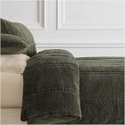 Chenille Linear Comforter &amp; Shams