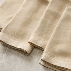 Contrast Border Metallic Napkin Sets