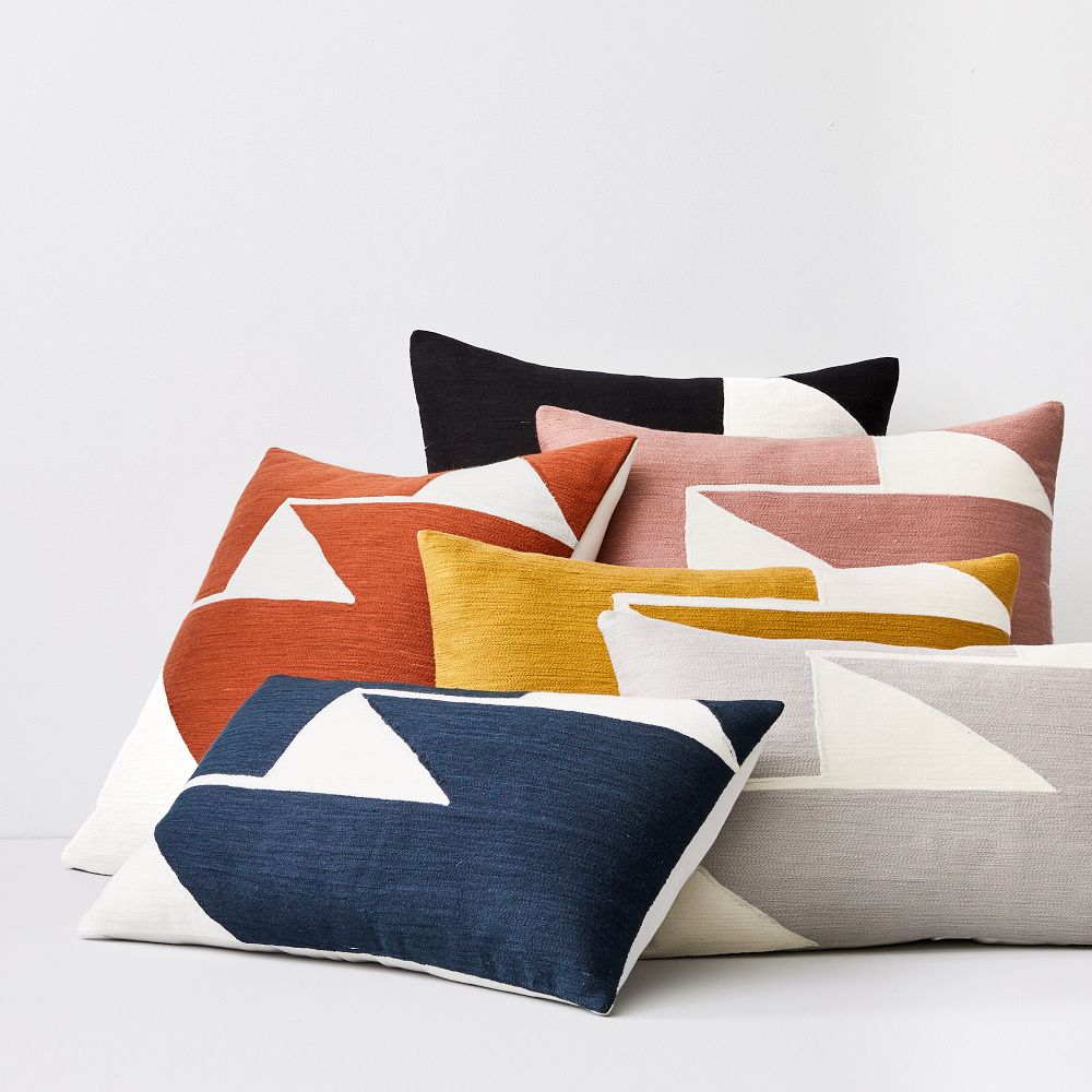 Crewel Steps Pillow Cover by West Elm