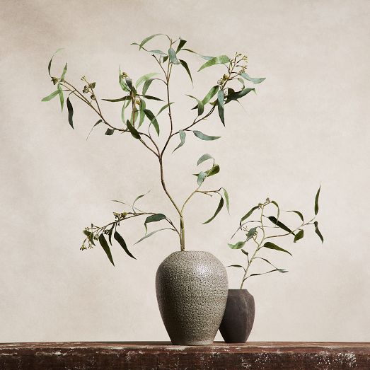 ball planter PHG 8"x3" Geometry Low Sphere Planter Polished Concrete