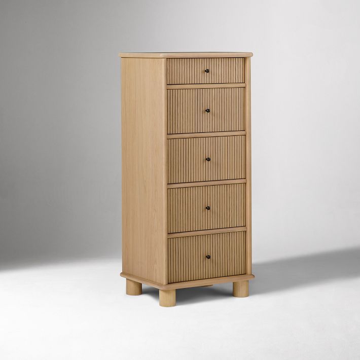 Kids Elora Tall Dresser w/ Jewelry Storage | West Elm Kids Elora Tall Dresser w/ Jewelry Storage | West Elm