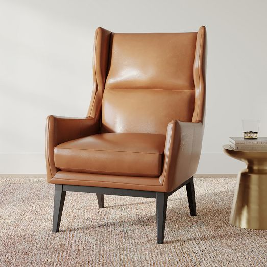 Ryder Leather Chair by West Elm