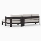 Caldera Aluminum Outdoor 2-Piece Chaise Sectional (105")