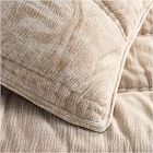 Chenille Linear Comforter &amp; Shams