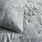 Chenille Tack Stitch Quilt &amp; Shams