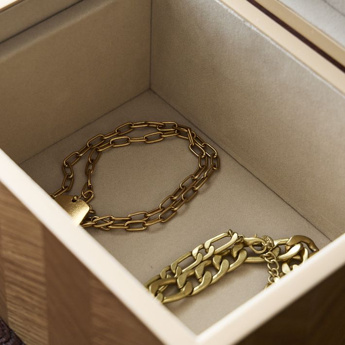 Georgia Graphic Wood Jewelry Box | West Elm