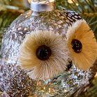 Owl Glass Ball Ornament