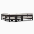 Caldera Aluminum Outdoor 4-Piece L-Shaped Sectional (129")