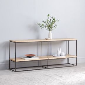 ウエストエルム ストリームライン シェルフ シンプル オープンラック TV台 Streamline Media Console (60