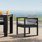 Telluride Aluminum Outdoor Arm Dining Chair (Set of 2)