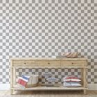 Tempaper Gray Checkmate Peel &amp; Stick Wallpaper