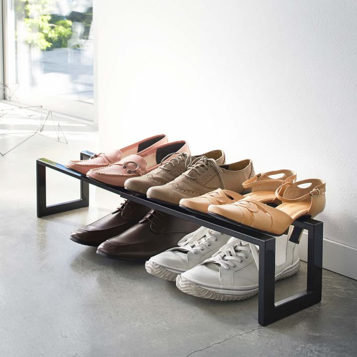 イマン　サボンラック Yamazaki Line Adjustable Shoe Rack | West Elm