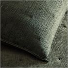 Chenille Tack Stitch Quilt &amp; Shams