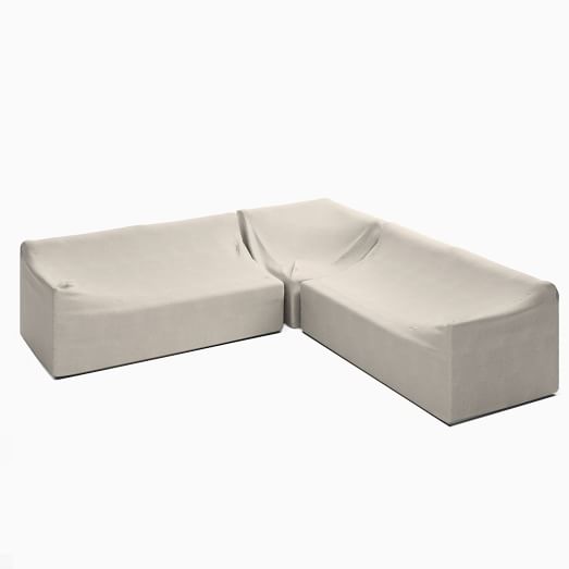 West Elm Coastal Outdoor Sectional Protective Cover