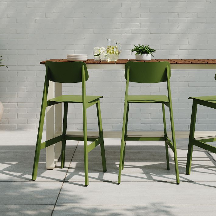 Grand Rapids Chair Co. Sadie II Outdoor Bar Stool | West Elm