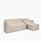 Porto Outdoor 2-Piece Chaise Sectional Protective Cover