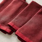 Contrast Border Napkin Sets - Red
