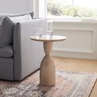 Winona Round Pedestal Side Table (16")