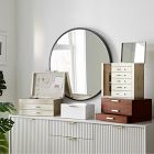 Grand Antique Silver Lacquer Jewelry Box