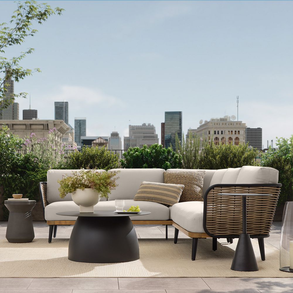 Oceanview Outdoor 2-Piece Sectional (83.5") by West Elm