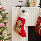 Felt Dog Stocking