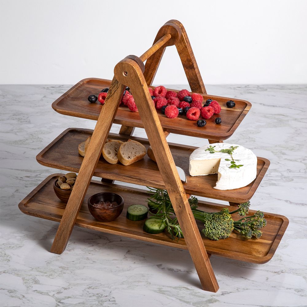 Wooden 3-Tier Server