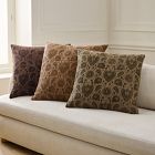 Chenille Jacquard Paisley Pillow Cover