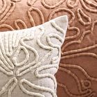 Corded Floral Pillow Cover