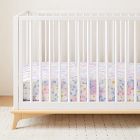 Painted Daisy Crib Fitted Sheet