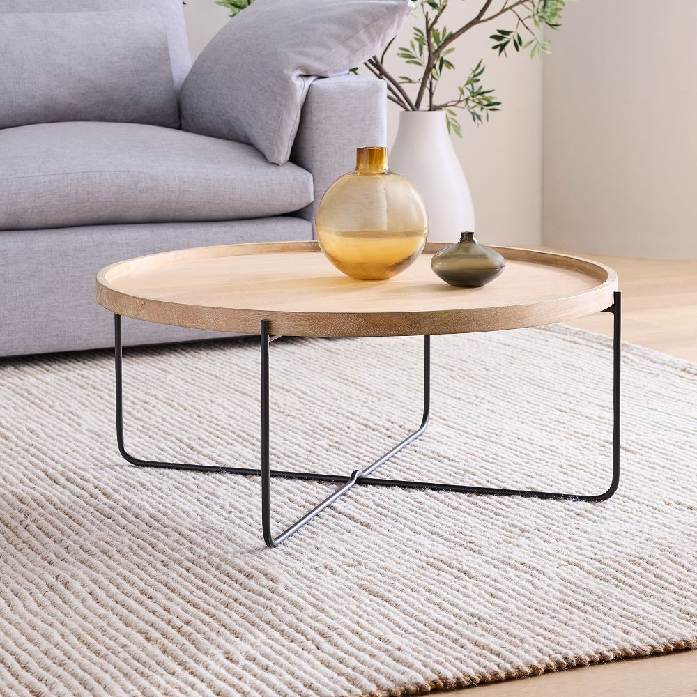 Willow Round Coffee Table (36") by West Elm