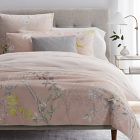 Organic Sateen Chinoiserie Duvet Cover &amp; Shams