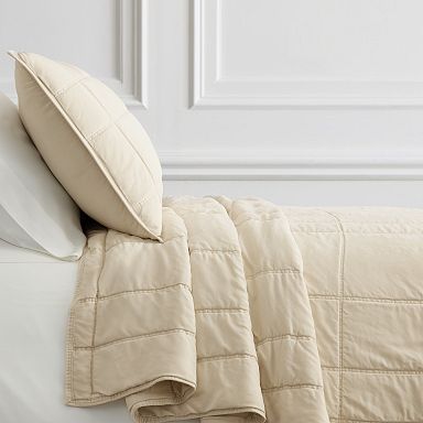 Brushed TENCEL™ Twill Quilt & Shams