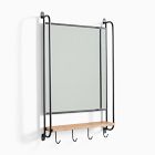 Willow Modular Mirror Shelf w/ Hooks