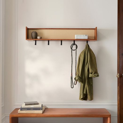 Mid-Century Entryway Wall Mirror | West Elm