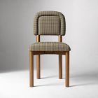 Emma Chamberlain Arched-Back Upholstered Dining Chair