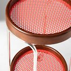 Emma Chamberlain Perforated Round Coffee Cart (17")