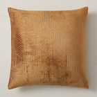 Geo Facet Jacquard Velvet Pillow Cover