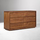 Calla Solid Wood 6-Drawer Dresser (60")
