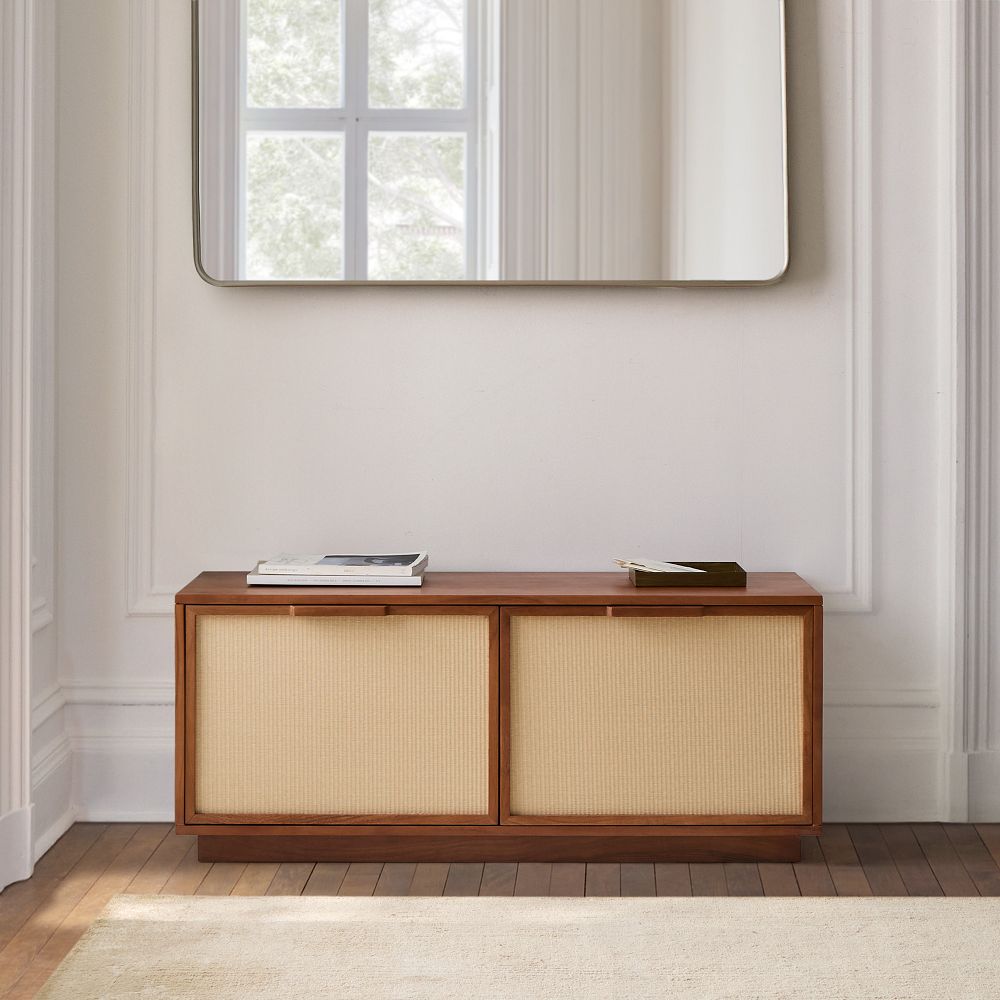 Douglas Solid Wood Tatami Entryway Bench (48") by West Elm