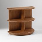 Emma Chamberlain Demi-Lune Side Table (26")