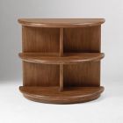 Emma Chamberlain Demi-Lune Side Table (26")