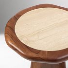 Emma Chamberlain Marble Side Table (18")