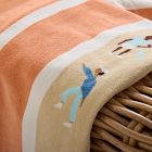 Tennis Scene Beach Towel