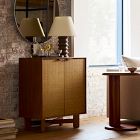 Herman Basket Woven Veneer Cabinet (28")